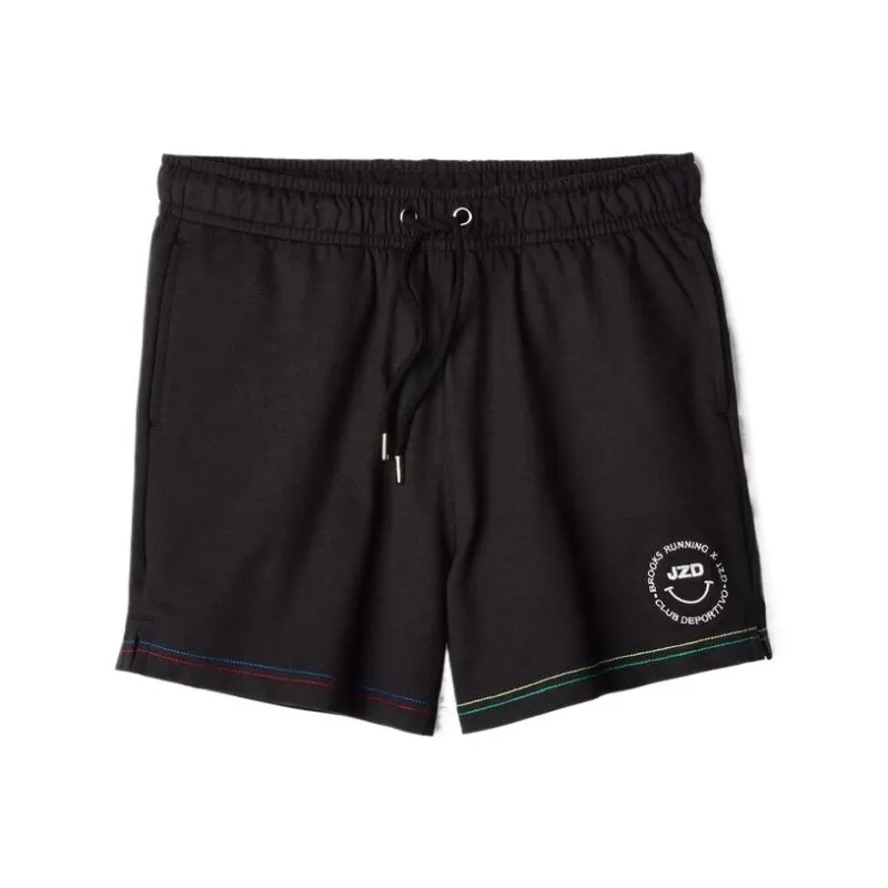 Brooks X JZD Casual Shorts Unisex Black-0