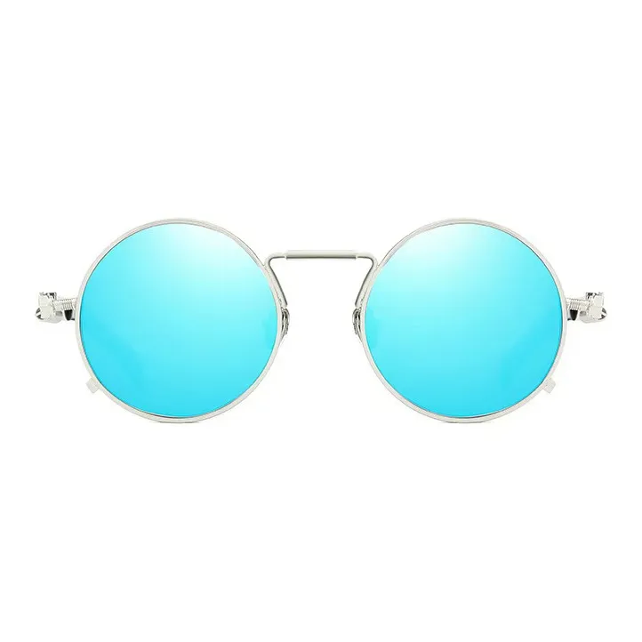 JUICE BABY Metal Round Sunglasses Unisex-2