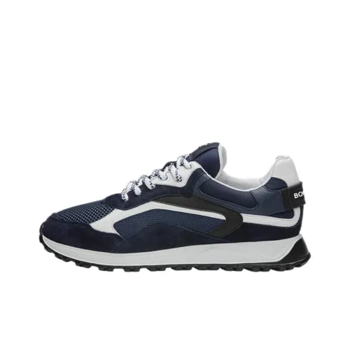 BOGNER Anti Slip Wear Resistant Low Top Casual Shoes Men's Dark Blue