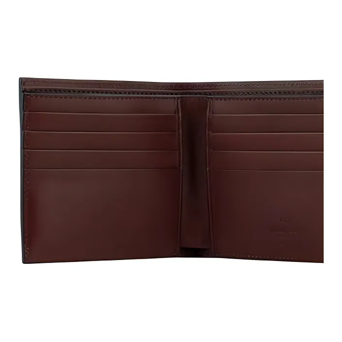 Valentino Leather Wallet Regular Unisex Burgundy-4