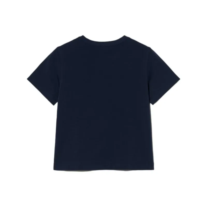 MARITHE FRANCOIS GIRBAUD Regular T Shirt Women's Marine Blue-1