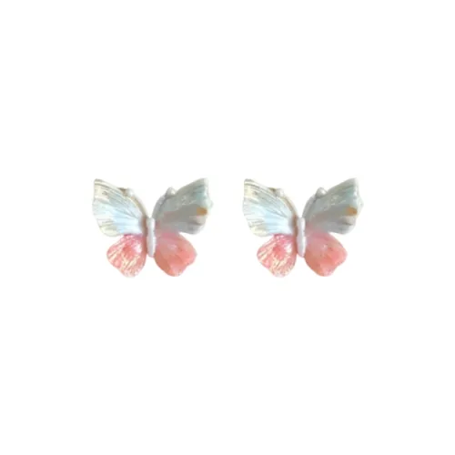 Universe Search S925 Silver Stud Earrings Women's