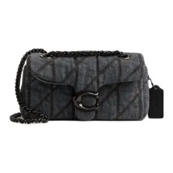 COACH Tabby Fabric Crossbody Bag, Shoulder Bag Women's Washed Gray