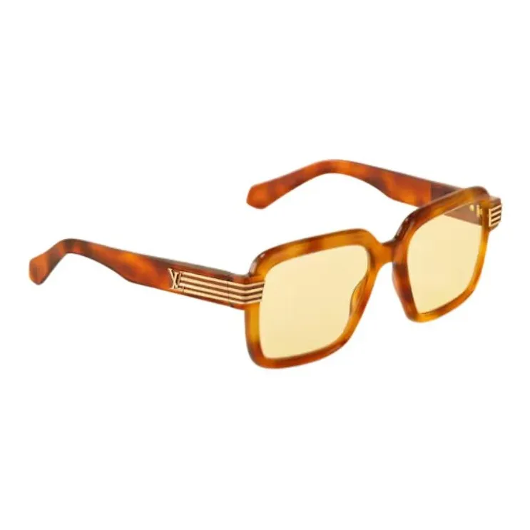 LOUIS VUITTON Lv Slide Large Square Round Sunglasses-2
