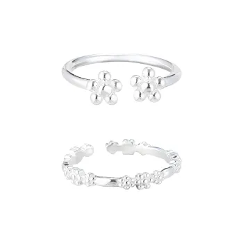 EAR PARTNER 925 Sterling Silver Rings Women's