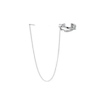 Happy Tide S925 Silver Clip On Earrings Women's