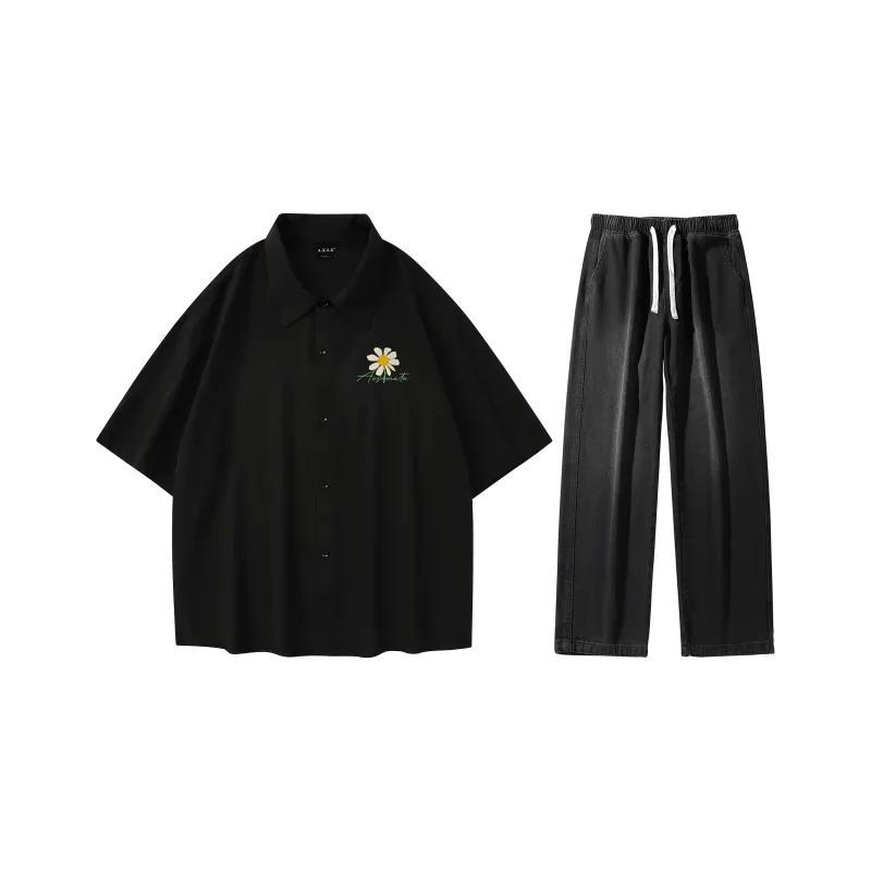 A.X.S.K Shirt Matching Set Unisex-12