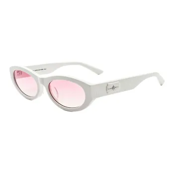 THE OWNER Plate Frame Oval Sunglasses Unisex