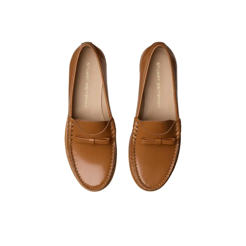 Stuart Weitzman/SW Lottie Loafers 2cm Women's Brown-3