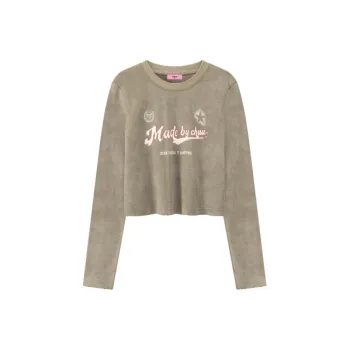 CHUU T Shirts Women's Dark Gray