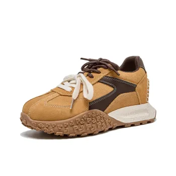 ΛOLUNKΛ Abrasion Resistant Lightweight Height Increasing Low Top Casual Shoes Women's