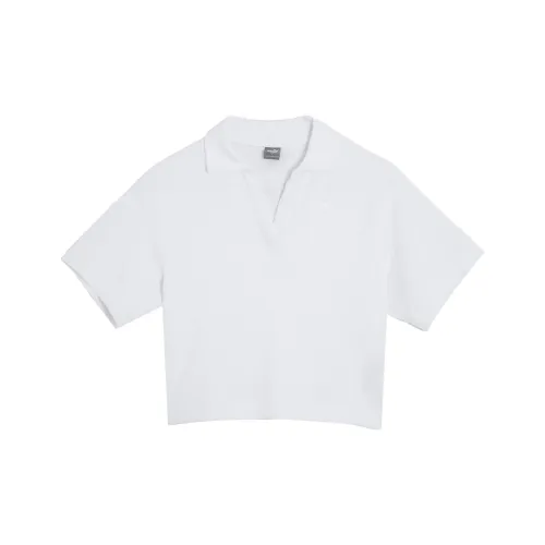 PUMA HER Polo Shirts Women's White