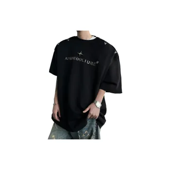 MARK WAFFLE T Shirt Unisex Black