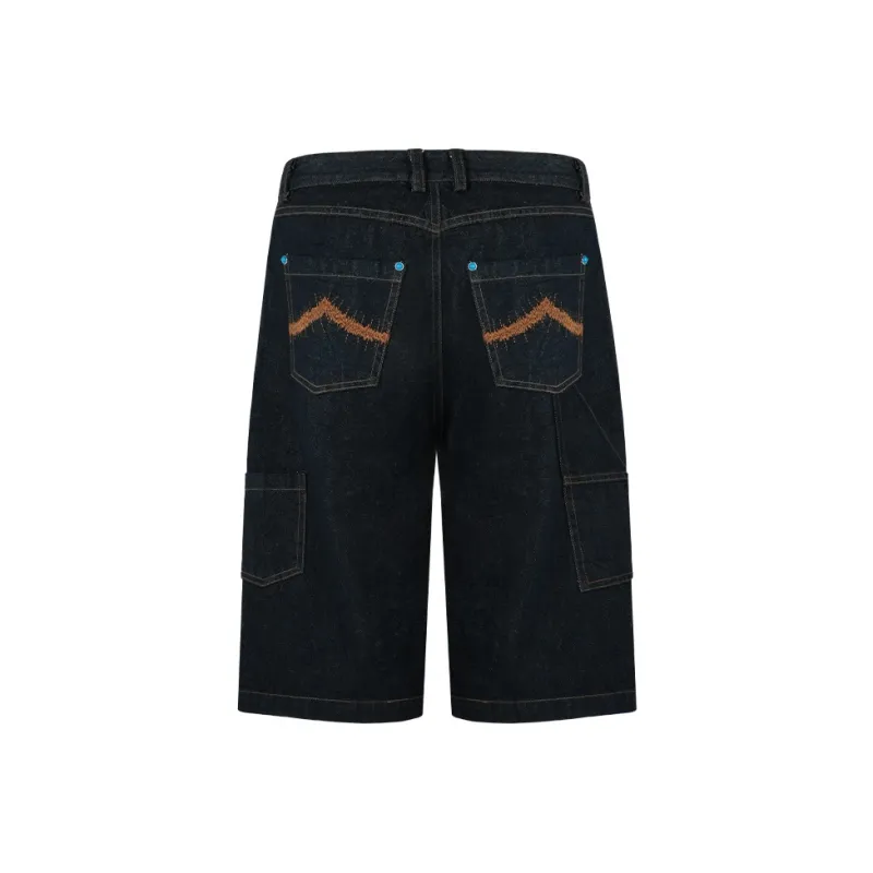 Antidote Worldwide Denim Shorts Unisex Original Denim-1