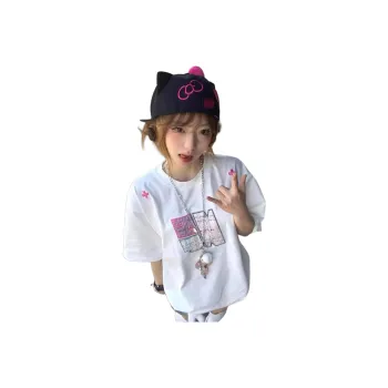 TESTUNG T Shirt Unisex Pure White Color