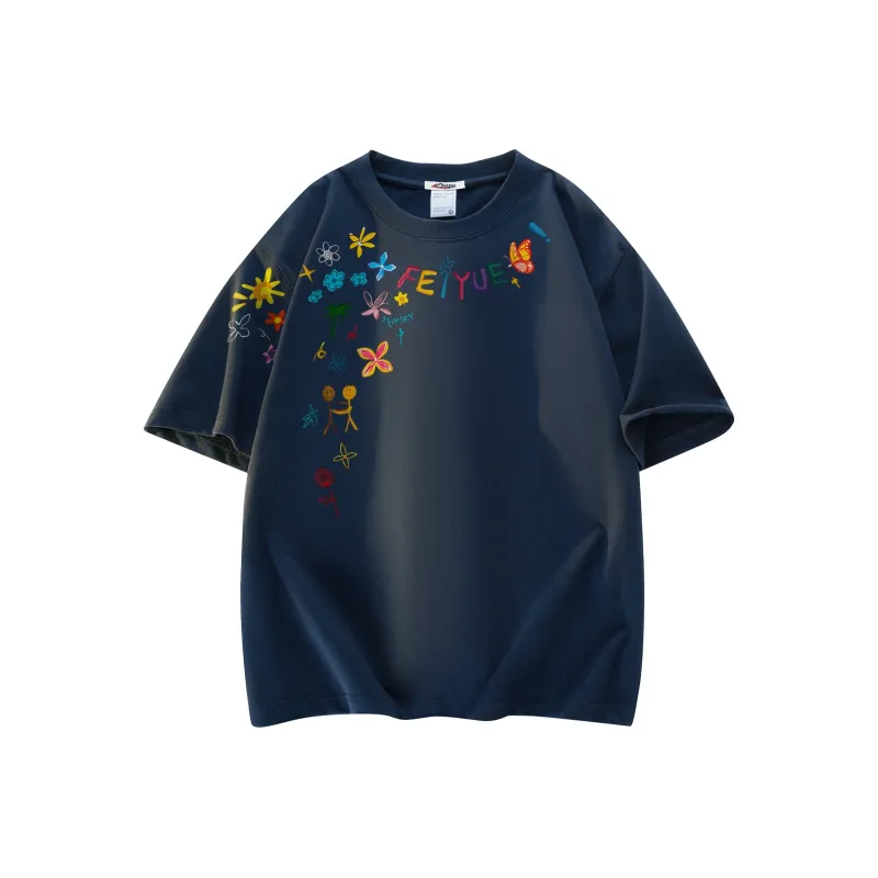 Feiyue T Shirts Unisex-12