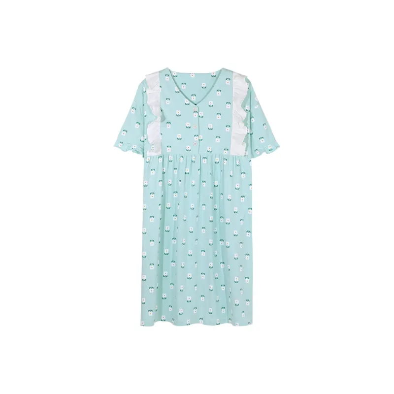 ROMANTIC·SPRING Nightgown Women's Image Color-0