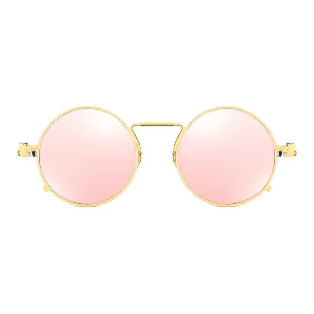 JUICE BABY Metal Round Sunglasses Unisex-4