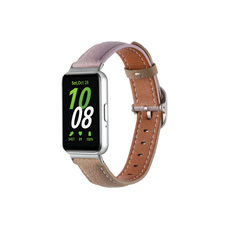 ZHENGGUANG Watch Band Samsung Compatibility Genuine Leather Material-17