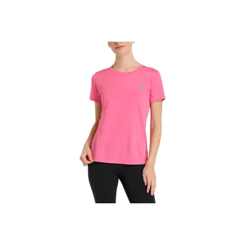 New Balance Regular T Shirt Women's Pink