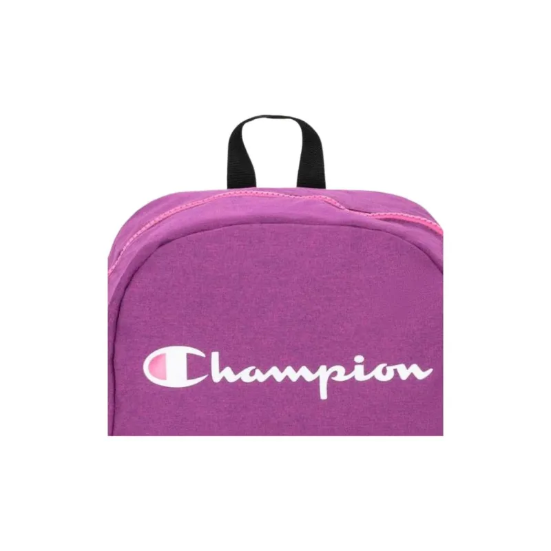 Champion Polyester Backpack Unisex Purple Black-2