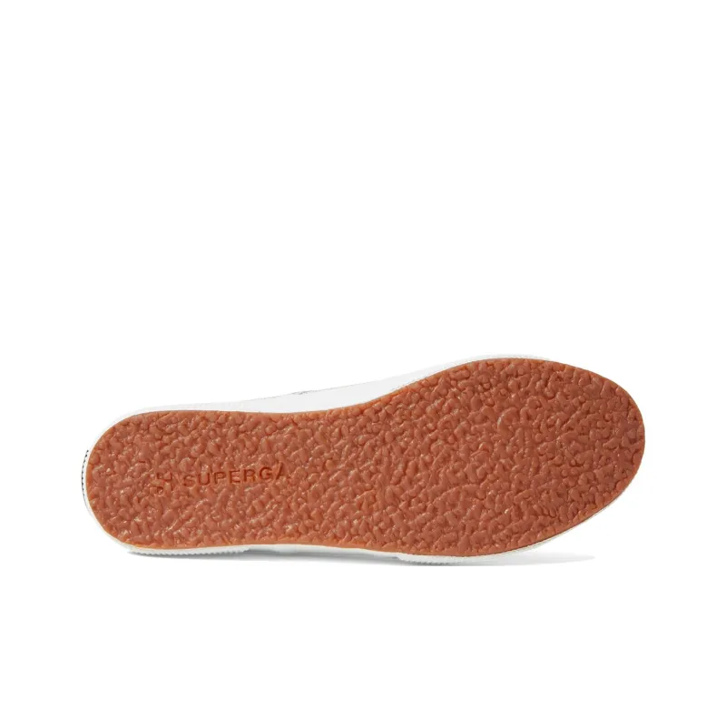 SUPERGA Rubber Sole Abrasion Resistant Closed Toe Slippers Women's Silver-4