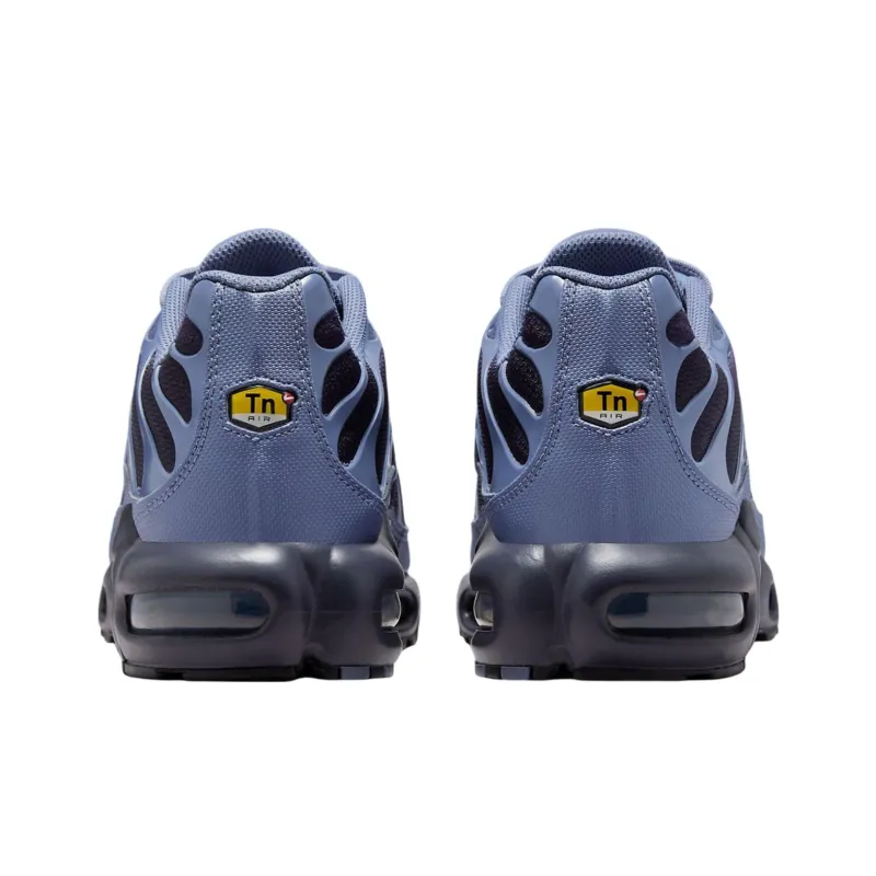 Nike Air Max Plus Slip Resistant And Breathable Low Top Running Shoes Men's Blue-4