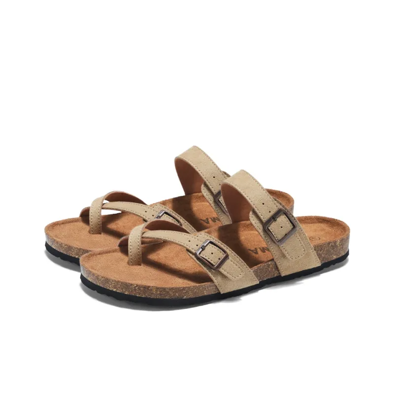 Hong Kong Meng Slip Resistant Abrasion Resistant Quiet Flip Flops Men's-8