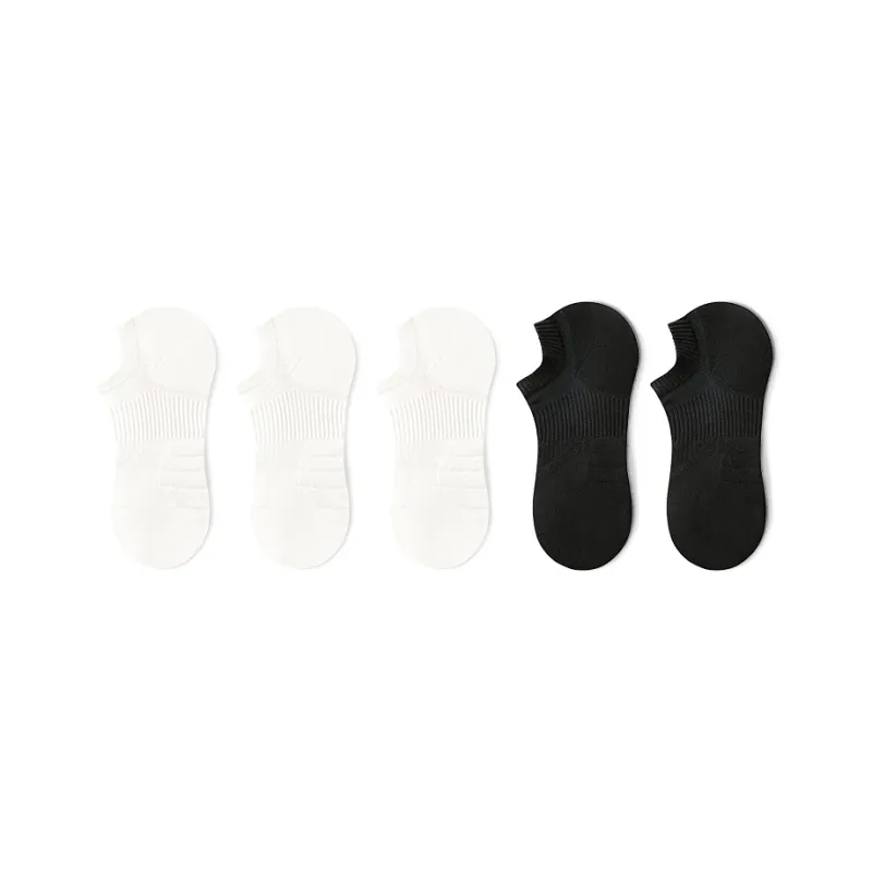 Primeet No Show Socks Men's 5 Pack-4