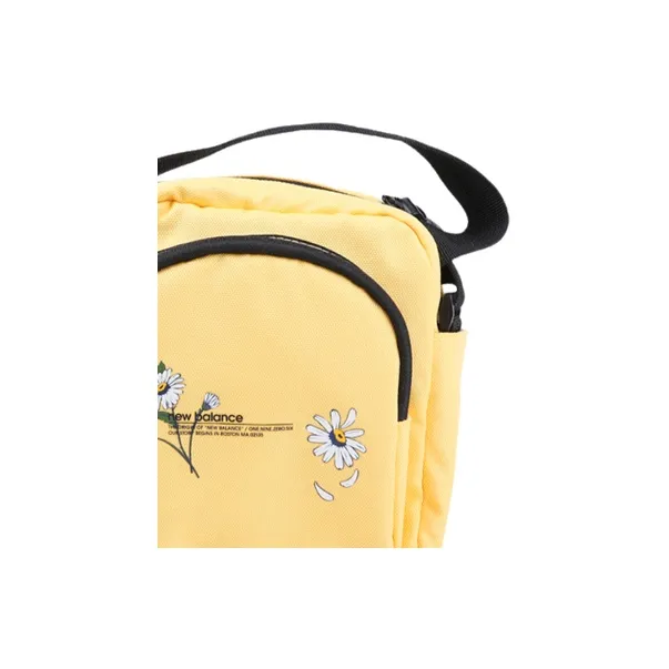 New Balance Embroidery Crossbody Bag, Shoulder Bag Regular Unisex Yellow-2