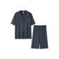 Navy Blue LMSJ-534# Set[Skin-Friendly Modal Collection]