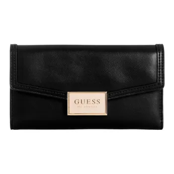 GUESS Artificial Leather Clutch Unisex Black