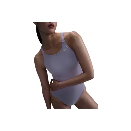 Nike Swoosh One piece Swimsuit Women's Purple