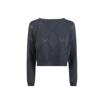 WEEKEND MaxMara Cerwneck Asymmetric Oversized Jumper