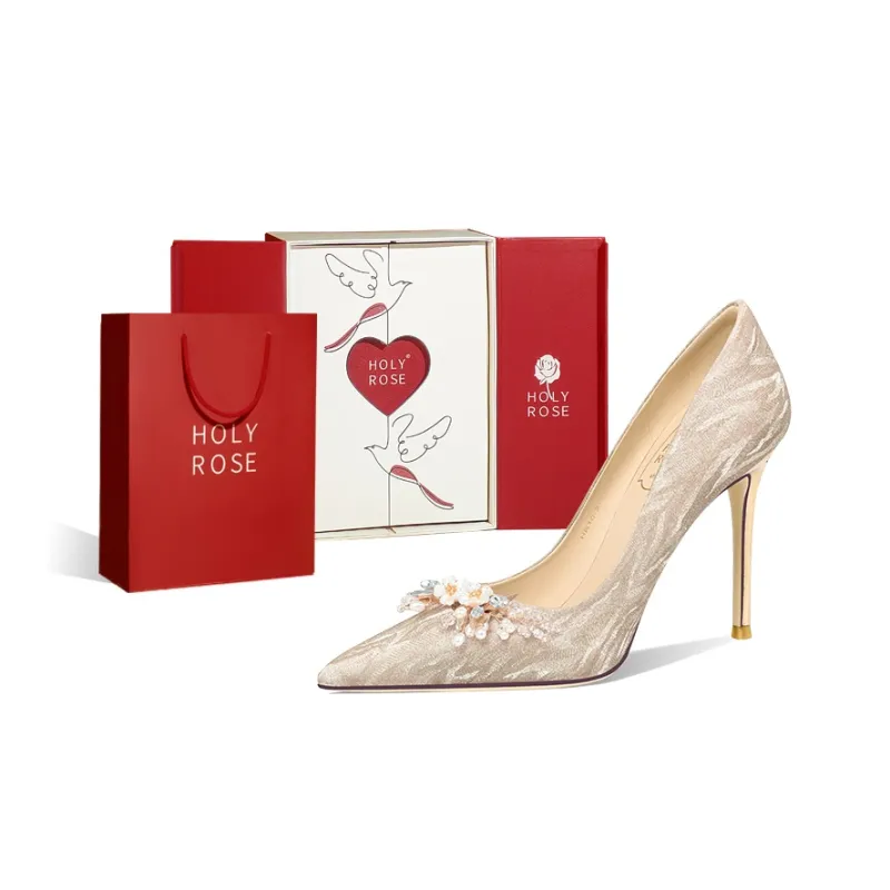 Holy Rose Slim Heel High Heels Women's-0