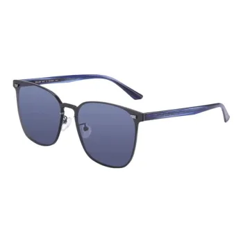 PULAIS Plate Frame Square Sunglasses Unisex Multicolor