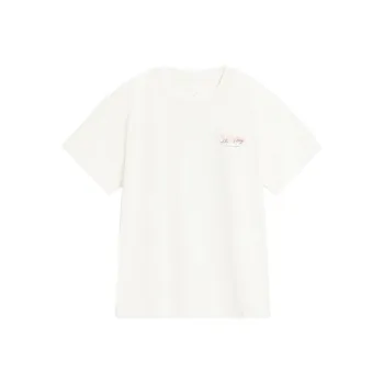 LiNing Sports Life Collection T Shirt Women's Ecru