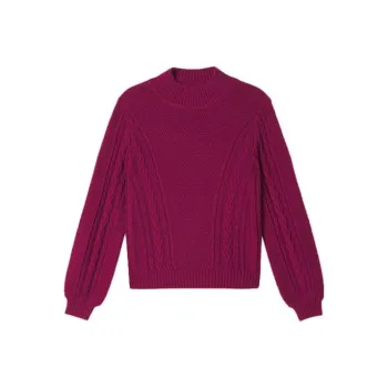 YINER GoodLand Knitwear Women's Pink Purple