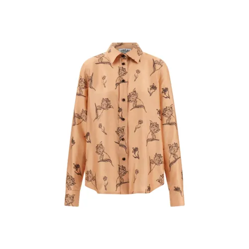 FERRAGAMO FW25 Shirt Women's Apricot