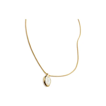 Monica Vinader, 925 Sterling Silver Necklaces Women's Gold