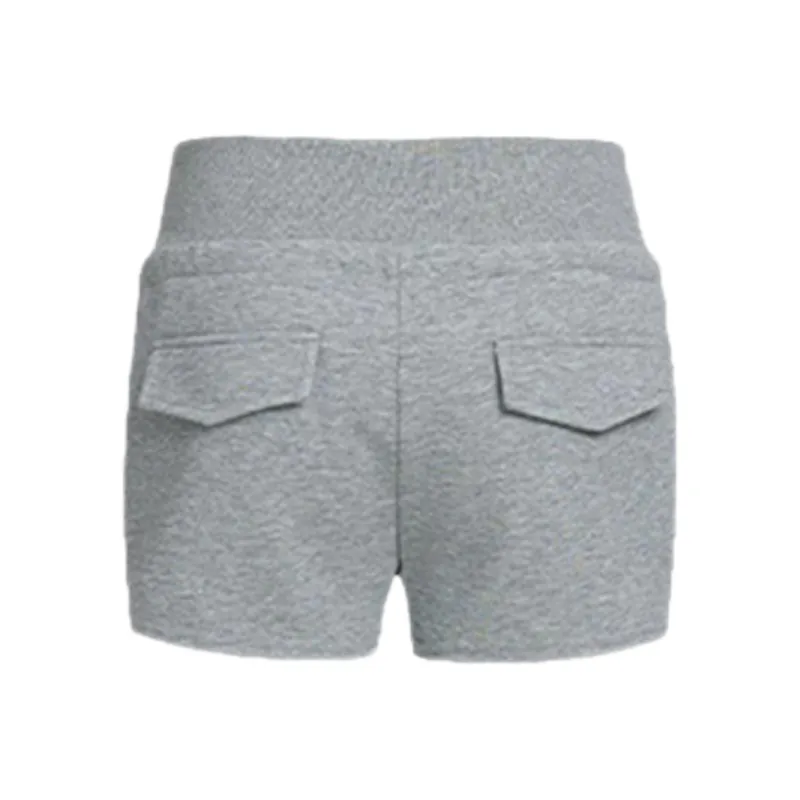 ABBY GODDESS Casual Shorts Women's Gray-1