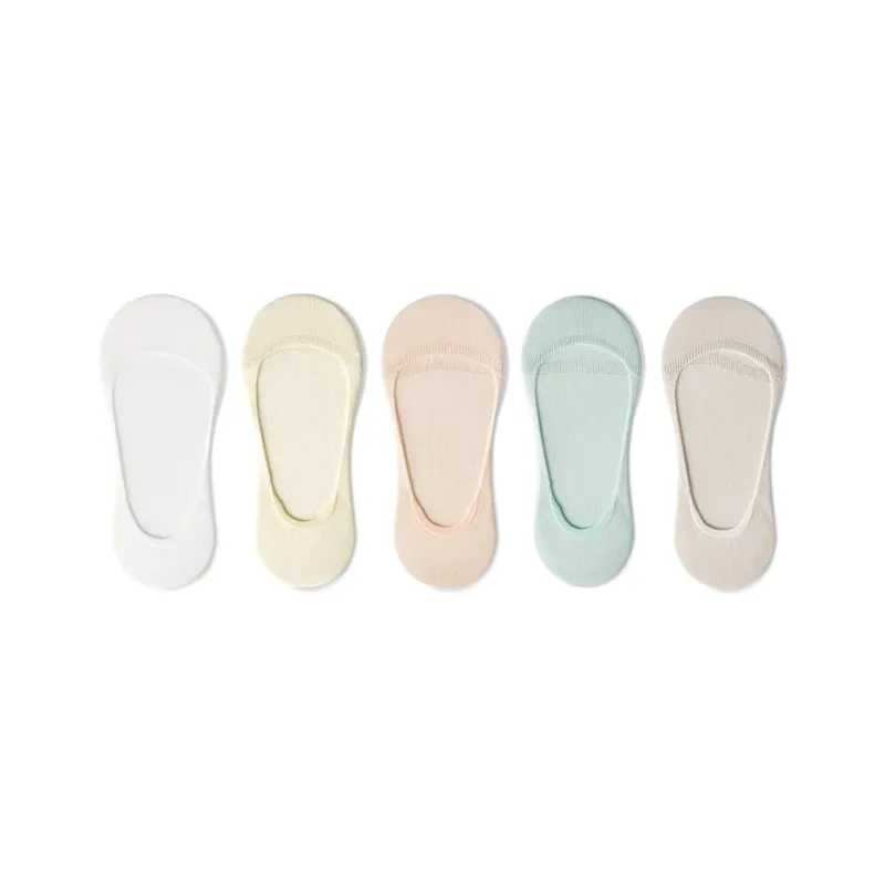 Primeet No Show Socks Women's 5 Pack-8