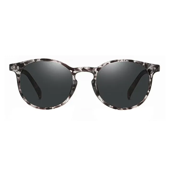 JUICE BABY TR/Memory Plastic Round Sunglasses Unisex-3