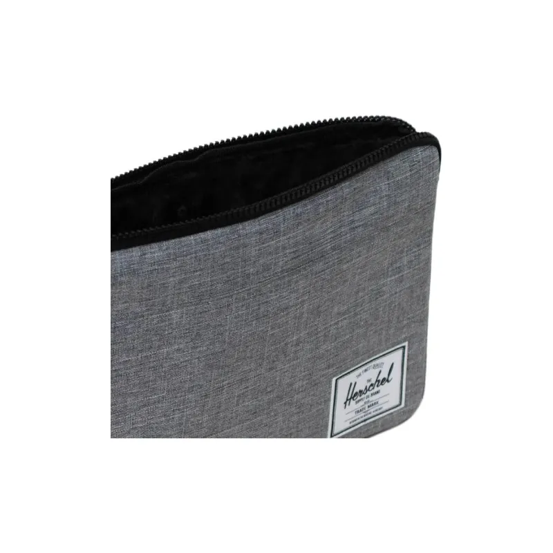 Herschel Recycled Fabric Clutch Storage Bag Laptop Bag Unisex Gray-3