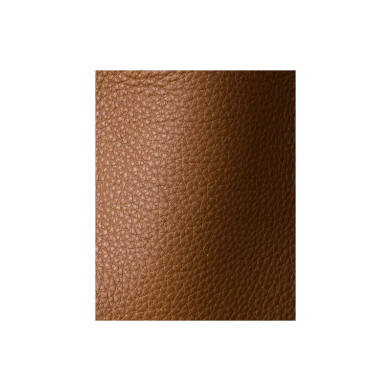 PRADA Leather Travel Bag Unisex Brown-5