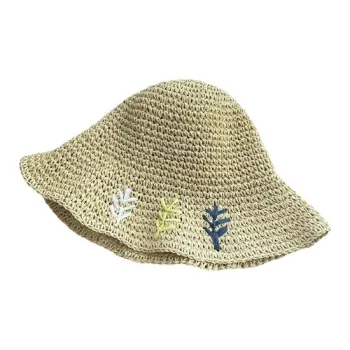 JKEM Straw Woven Bucket Hats Women's
