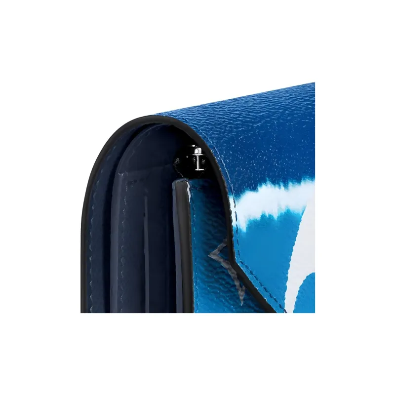 LOUIS VUITTON Victorine Wallet Lv Escale Bleu-4