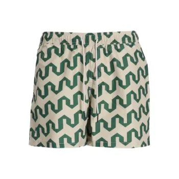 OAS Atlas Geometric print Swim Shorts