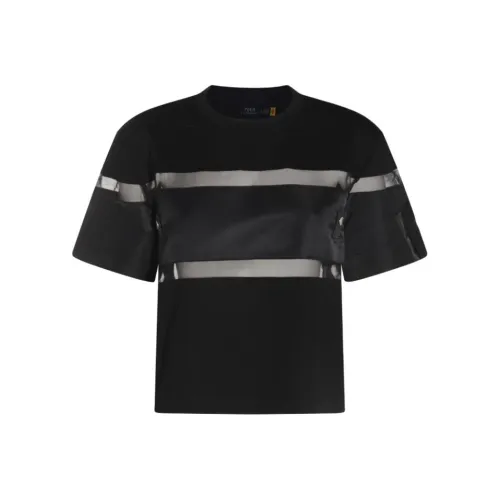Sacai Sheer Panel Crewneck T Shirt