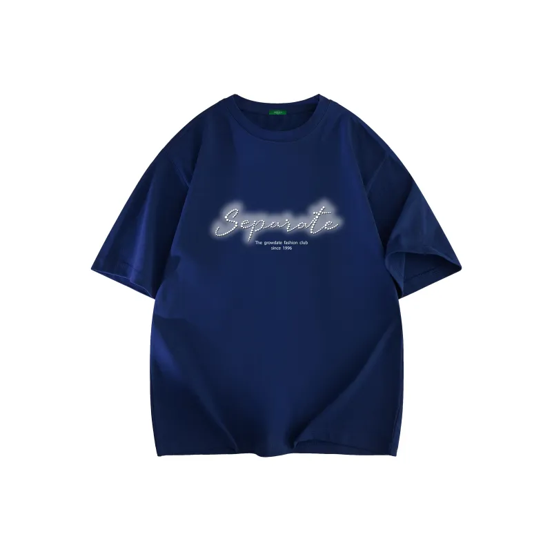 GROW DATE T Shirt Unisex Light Blue-12